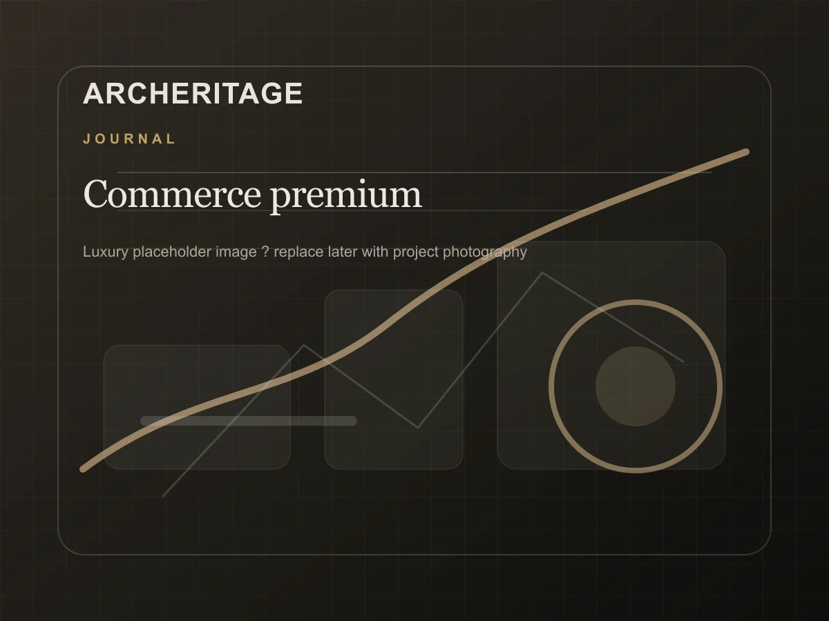 Espace commercial premium avec lumière contrôlée
